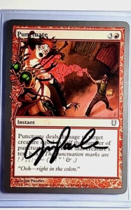 Magic The Gathering 2004 Magic The Gathering AP prueba de artista UNH autógrafo automático #84 puntuación - Imagen 1 de 2