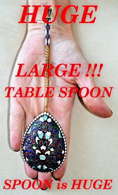 РУССКАЯ ИМПЕРАТОРСКАЯ 84 СЕРЕБРЯНАЯ ЭМАЛИРОВАННАЯ ОБЕДЕННАЯ ЛОЖКА КОВШ ЧАША ЯЙЦО КУБОК БУЛАВКА ВОЙНА - Изображение 1 из 4