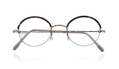 Gafas KAZUO KAWASAKI MP 631 PD3/03 sin montura titanio tortuga y marcos de bronce Foto 1 de 4