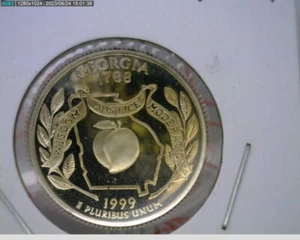 1999 S State quarters Georgia Proof (47-418 9m3) - Picture 1 of 2