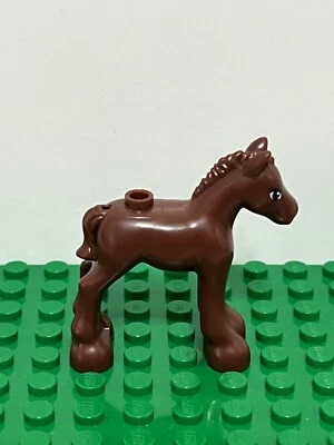 Lego Animal Land Caballo Potro Amigos Marrón Foto 1 de 2
