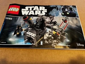 Lego 75183 Star Wars NUR Anleitung Darth Vader Transformation - Bild 1 von 1