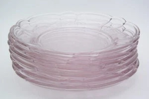 6 platos de ensalada de almuerzo transparentes Noritake SWEET SWIRL - Imagen 1 de 4