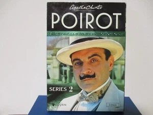 Agatha Christies Poirot: Series 2 - 3 DVD Set - MINT condition - ED22-149 - Imagen 1 de 2