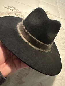 Women’s Brixton Black  Ella Fedora Hat, NWT - Picture 1 of 5