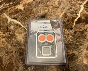 2024 Topps Sterling Ceddanne Rafaela RC Rookie TRIPLE JERSEY AUTO /10 Red Sox - Picture 1 of 2