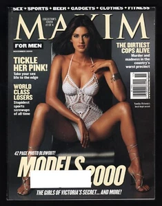 MAXIM MAGAZINE, November 2000, MAXIM MODELS COVER, KIM SMITH, VG w/ML - Picture 1 of 2