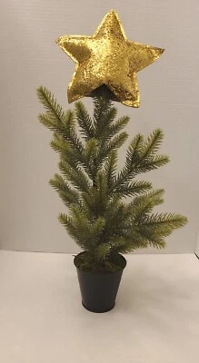 Tabletop Money Tree, Gift Card Tree, Christmas, With Star - Image 1 of 2