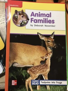 Reading Wonders Leveled Reader Animal Families Unit 2 Week 4 Gr 2 - Picture 1 of 2
