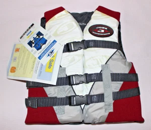 NUEVO Jobe Deluxe Youth Nylon Neoprene Watersports Life Vest 50 – 90 libras PFD - Imagen 1 de 10