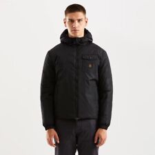 Piumino Refrigiwear Hudson/3 Jacket Giubbino uomo con cappuccio Nero Black