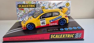 940 SCALEXTRIC COCHE PEUGEOT 206 WRC ROSSI 6136 TECNITOYS slot car CASSINA - Bild 1 von 3