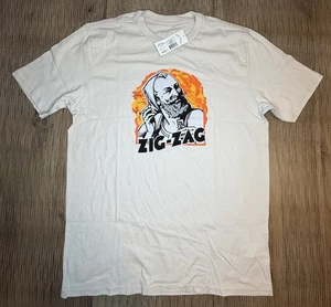 Zig-Zag Stoner Men's Crew Neck T-Shirt Size Large, Short Sleeve, NWT - Picture 1 of 5