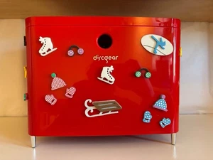 DISCGEAR DJ CD DVD CARRY CASE PUDEŁKO DO PRZECHOWYWANIA NA 100 SZTUK - Zdjęcie 1 z 13