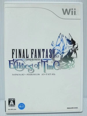 Final Fantasy Crystal Chronicles Echoes of Time Nintendo Wii Japanese ver Tested - Image 1 of 4