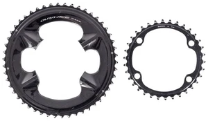 Shimano Dura-Ace FC-R9200 2 x 12 Speed Road Bike Chainring SET 50/34T Triathlon - Picture 1 of 2