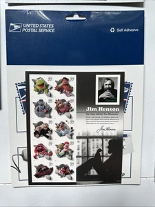 2005 USPS 458815 Jim Henson & Muppets Full Sheet of 11 SEALED - Picture 1 of 3