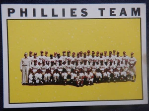 Philadelphia Phillies Team Photo / Records card 293, 1964 MLB -Demeter, Callison - Bild 1 von 2