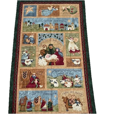 Star Of Wonder Nancy Halvorsen Benartex Cotton Quilt Fabric Panel 41.5"x24" - Image 1 of 4