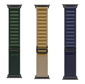 Cinturino originale Apple Watch Ultra Alpine Loop 49 mm 46 mm 45 mm - titanio nero - Foto 1 di 10
