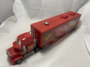 Disney Pixar Cars Movie Mack Hauler Semi Truck Playset Wash Truck Superliner Toy - Picture 1 of 5