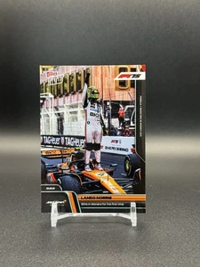2025 Topps NOW Formula 1 F1 Lando Norris Wins In Monaco For 1st Time #039 - Picture 1 of 2