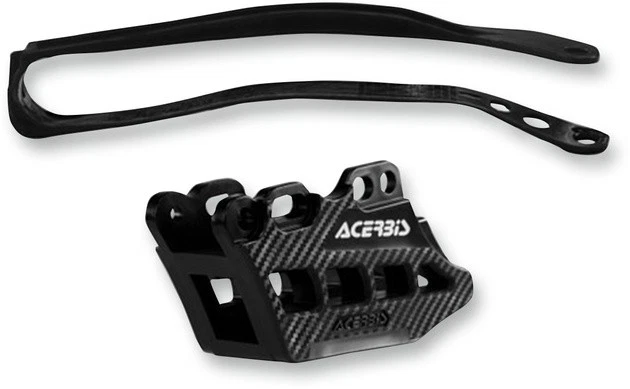 Acerbis Chain Guide 2.0 & Slider Kit Preto Yamaha YZ250F/YZ450F/YZ250FX/YZ450FX - Imagem 1 de 1