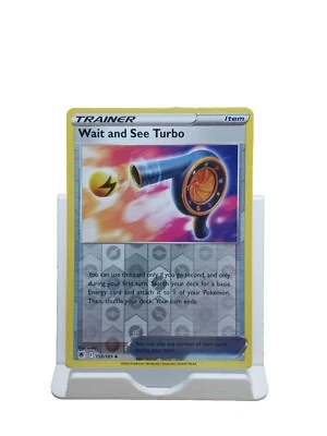 Wait and See Turbo 158/189 Reverse Holo Astral Radiance Pokemon Card - Image 1 of 4