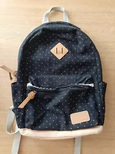 Schulrucksack schwarz mit Punkten - Bild 1 von 5