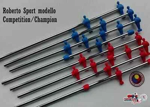 SERIE ASTE ESTERNE PER CALCIO BALILLA DIAM. 18X840 (RS1393) - Foto 1 di 1