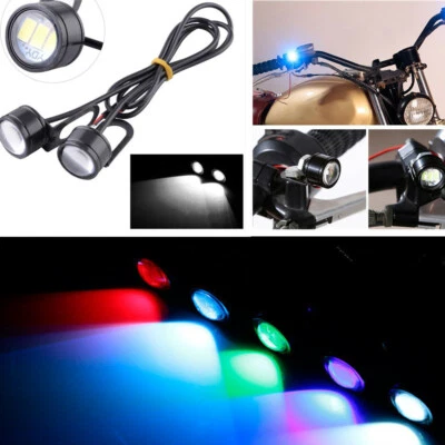 2X 5630 3SMD LED Strobe Light Motorcycle Headlight Flash Spotlight Fog Lamp 12V - Image 1 of 4