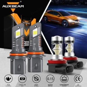 CANBUS LED Headlight Hi-Lo Beam / H11 Fog Lights For Nissan Versa Note 2014-2019 - Picture 1 of 17