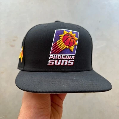 MItchell and Ness Phoenix Suns Fitted Hat 7 3/4 Embroidered - Image 1 of 4