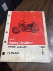 HARLEY DAVIDSON MOTORCYCLE HD PARTS CATALOG MANUAL FL MODELS 1941-1981