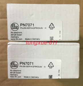 New IFM PN7071 Pressure Sensor Via FedEx or DHL - Picture 1 of 1
