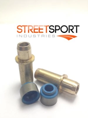 Harley IRONHEAD Sportster "57-85" ESCAPE FKM Sellos y GUÍAS - 2 ea -NUEVO Foto 1 de 4