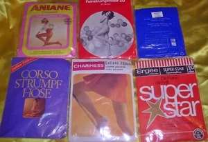 RAR RETRO VINTAGE Nylons Konvolut Fein Strumpfhosen 40 42 44 Ergee Corso Aniane - Bild 1 von 5