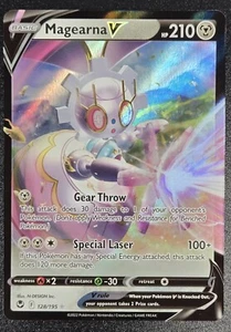 Magearna V 128/195 Swsh12: Sword & Shield - Silver Tempest Holo NM - Picture 1 of 2
