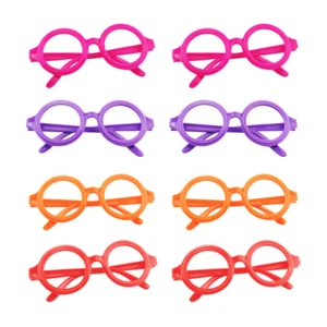 10PCS Funny Round Glasses Toy for Kids Party Decoration and Photos Assorted - Picture 1 of 12