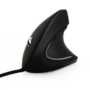 Right Hand Wired Vertical Mouse Optical Ergonomic Design for Desktop Computer - Picture 1 of 8