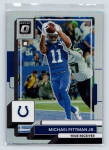 Michael Pittman Jr. 2022 Donruss Optic #84 Holo Indianapolis Colts 2-5 - Picture 1 of 2