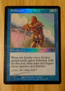 MtG *FOIL* Standstill from Odyssery, German Langauge, Lightly Played - Picture 1 of 2