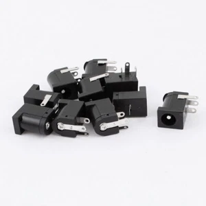 10Un. 3 Pin PCB Montaje 5,5x2,1mm Hembra DC Poder Jack Enchufe Conector - Imagen 1 de 1