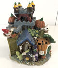 Miniature Halloween Castle House Figurine 5X5x3.5
