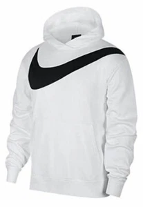 Nike Therma HBR Pullover Hoodie CK6458-100 White Sz L - Picture 1 of 5