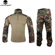 Emerson Tactical Combat Uniform Shirt & Pant Set G2 Clothes Military Airsoft Men