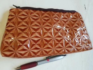 Make up Tasche Beauty Schminkbeutel echtes Leder und Imitat sehr Edel  - Bild 1 von 6