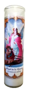 Guardian Angel (Angel de la Guarda) Devotional Candle - Bild 1 von 3