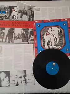 10,000 Maniacs Blind Man's Zoo Elektra EKT57 With Rare Elephant Print 1st Press - Picture 1 of 19