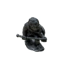 Caveman Troll Vintage Metal Miniature Unmarked 1” - Picture 1 of 3